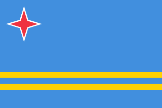 Cờ Aruba - đội tuyển bóng đá quốc gia