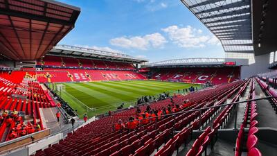 Sân vận động Anfield – sân nhà của Liverpool