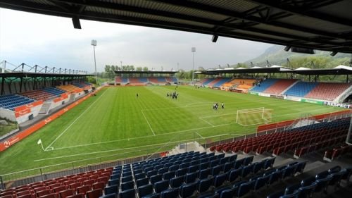 Sân vận động Rheinpark Stadion – sân nhà của FC Vaduz