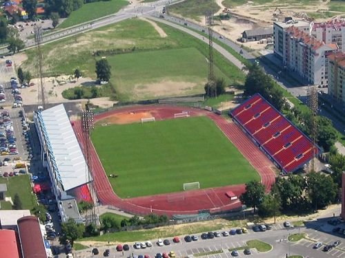 Sân vận động Gradski Stadion Banja Luka – sân nhà của FK Borac Banja Luka