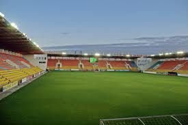 Sân vận động Aktobe Central Stadium – sân nhà của FK Aktobe