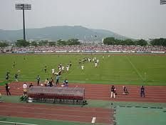 Sân vận động Honjō Athletic Stadium – sân nhà của Giravanz Kitakyushu