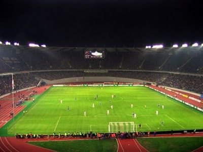 Sân vận động Almaty Central Stadium – sân nhà của FC Kairat Almaty