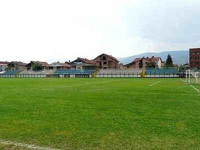 Sân vận động Gradski stadion Kičevo – sân nhà của FK Napredok