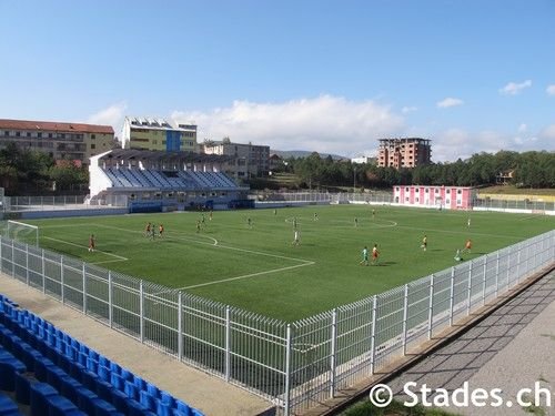 Sân vận động Zeqir Ymeri Stadium – sân nhà của FK Kukësi