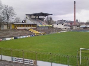 Sân vận động Grüne Au – sân nhà của SpVgg Bayern Hof