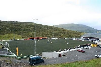 Sân vận động Runavík Stadium – sân nhà của NSÍ Runavík