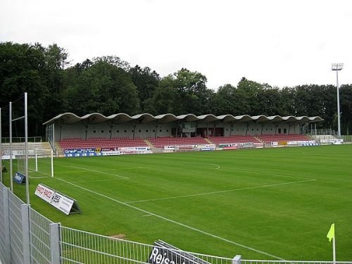 Sân vận động Memminger Arena – sân nhà của FC Memmingen
