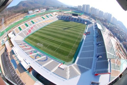 Sân vận động Pocheon Stadium – sân nhà của FC Pocheon