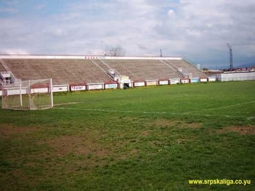Sân vận động Stadion Pivare – sân nhà của FK ČSK Pivara