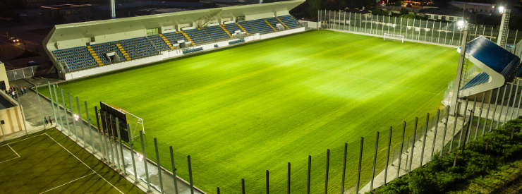 Sân vận động Stadionul Municipal – sân nhà của Turris Turnu Măgurele