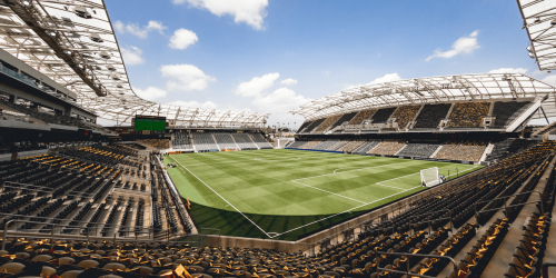 Sân vận động Banc of California Stadium – sân nhà của Los Angeles FC