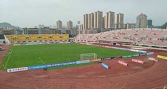 Sân vận động Pingguo Stadium – sân nhà của Guangxi Pingguo Haliao