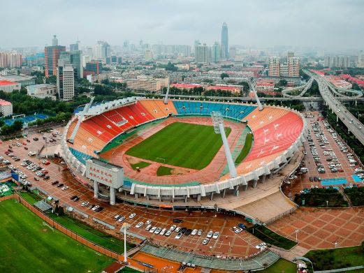 Sân vận động Taishan Stadium – sân nhà của Tai'an Tiankuang