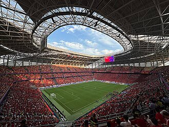 Sân vận động Tonglianglong Stadium – sân nhà của Chongqing Tonglianglong