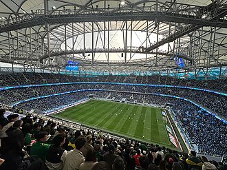 Sân vận động Dalian Barracuda Bay Football Stadium – sân nhà của Dalian Yingbo
