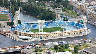 Sân vận động MSA Petrovskiy – sân nhà của Zvezda Saint Petersburg