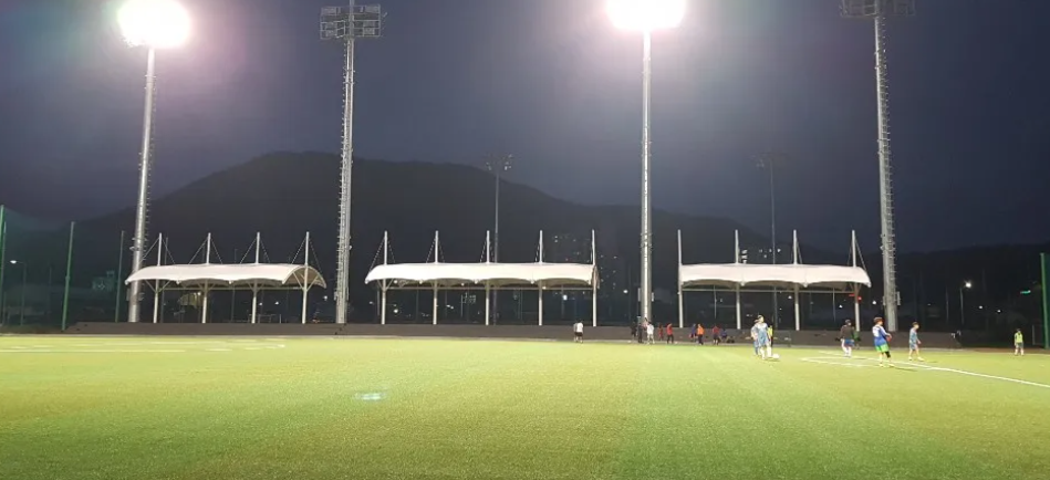 Sân vận động Jinbu Sports Park Football Stadium – sân nhà của Pyeongchang United